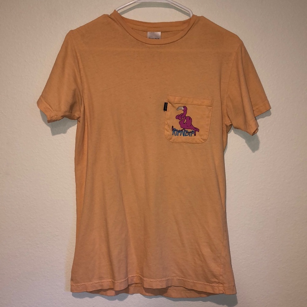 Orange ripndip shirt